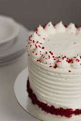 Red lady cake