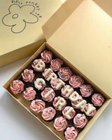 Mini cupcake box mensaje