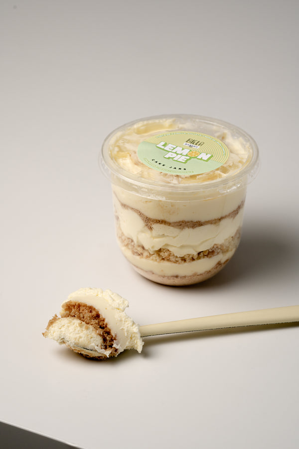 Cake Jar Pie de Limón